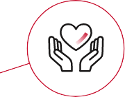 Icon showing question - Does the patient have any comorbidity or general condition that make benefit unlikely?